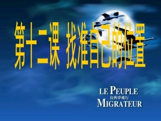 《找准自己的位置》课件