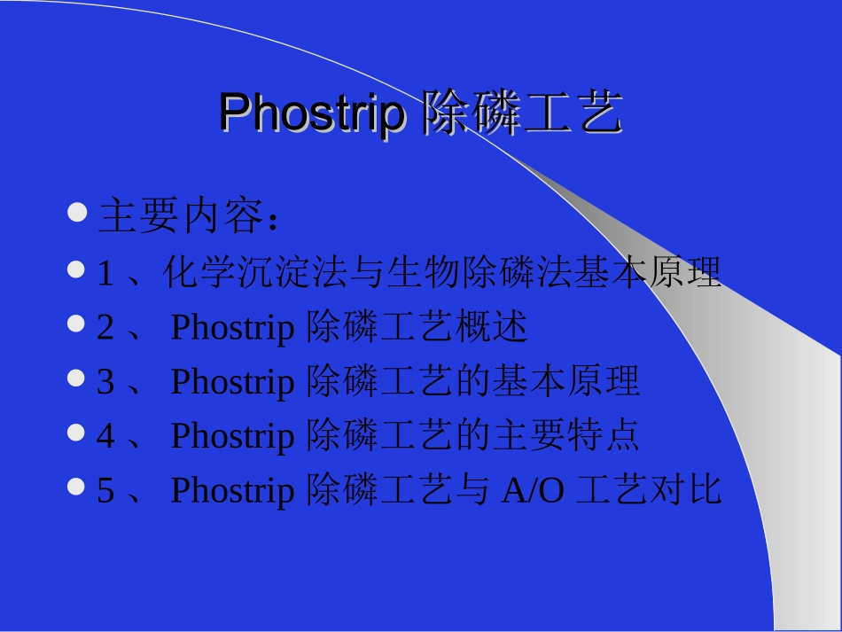 Phostrip除磷工艺_第2页