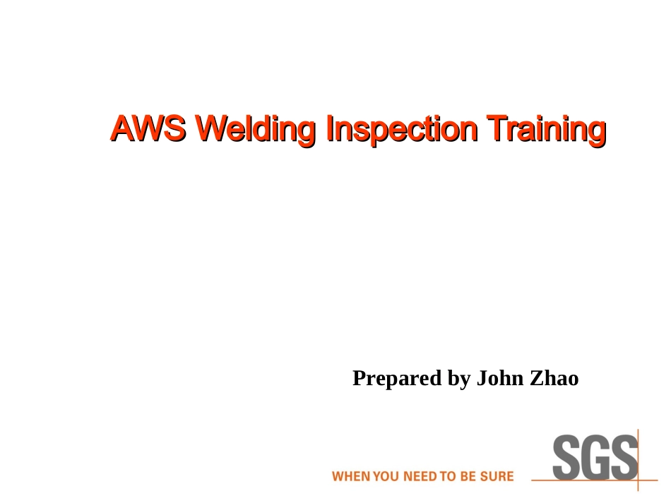 AWS焊接检验规范_第1页
