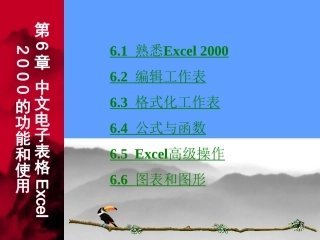 excel教程,表格处理和公式
