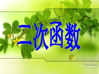 二次函数复习课件