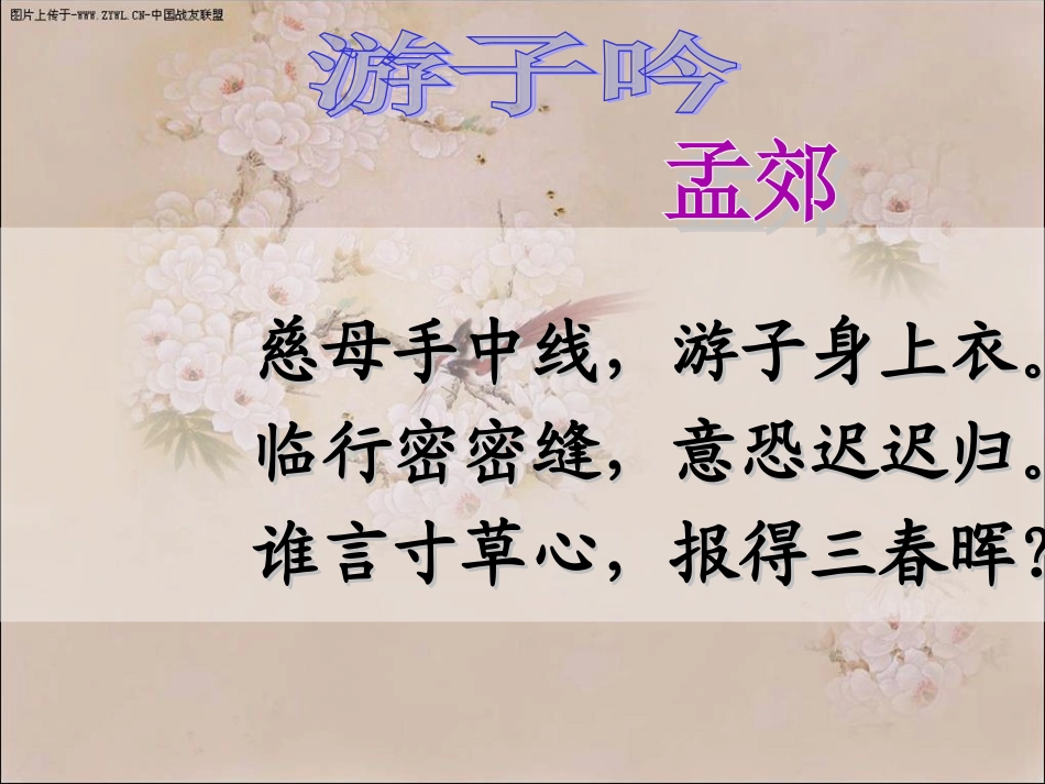慈母情深（讲课用_第1页