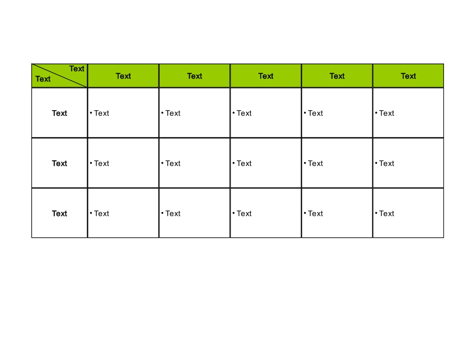 PPT模板-表格_第1页