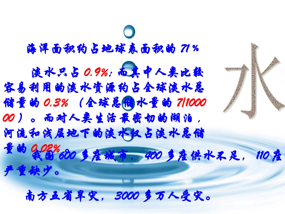 苏教版五下语文《水》_第1页