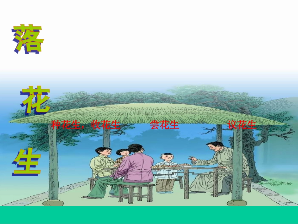 《落花生》课件_第1页