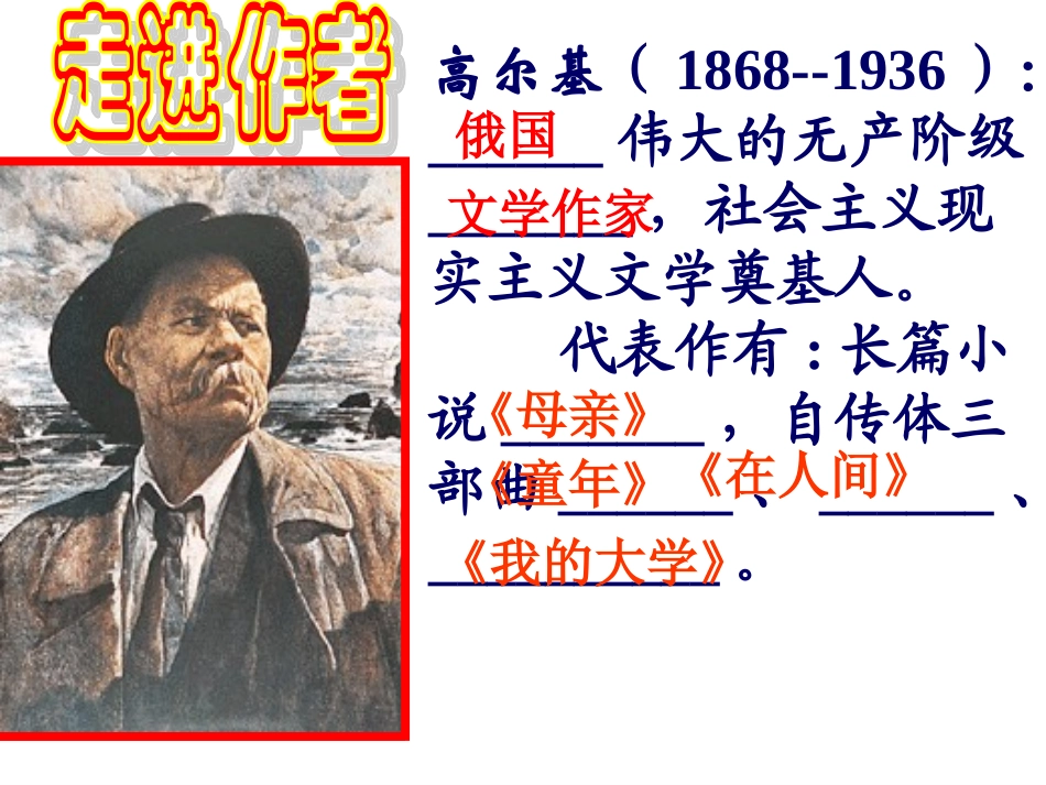 《海燕》精品课件_第3页