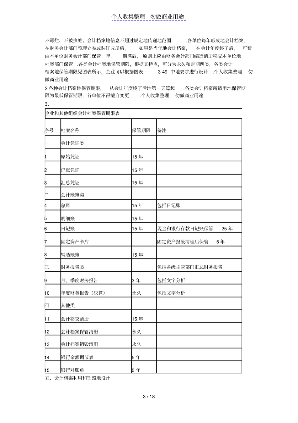 中小型服务业会计制方案推荐格式_第3页