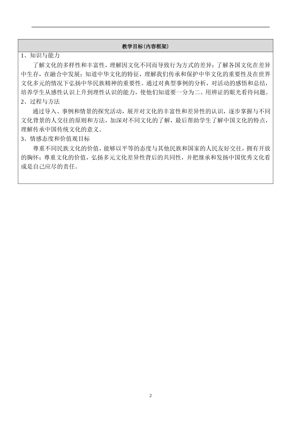 教学设计：世界文化之旅_第2页