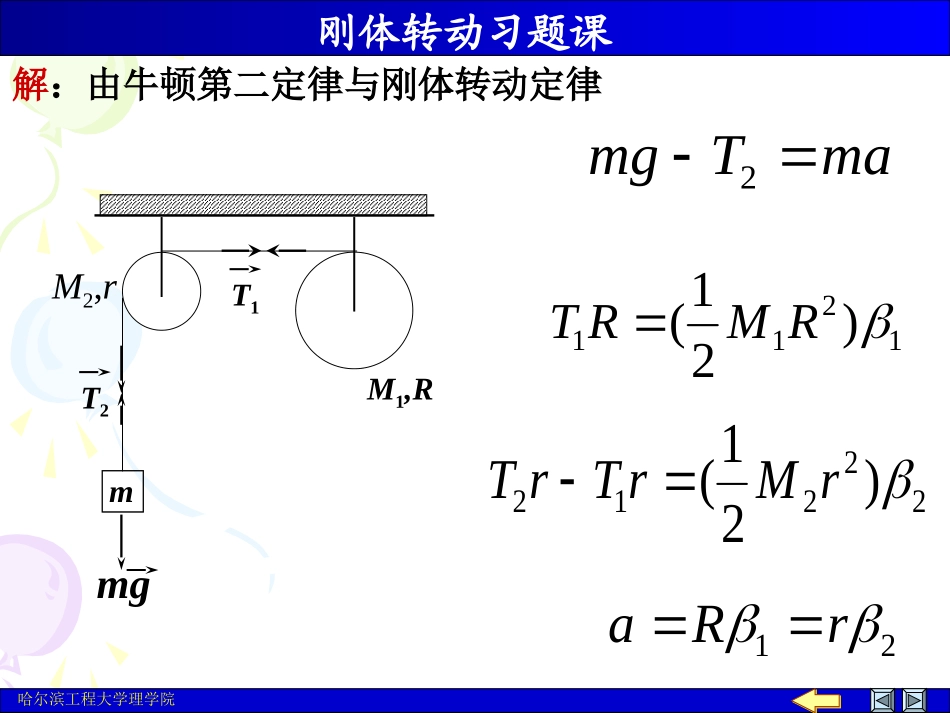 刚体转动习题_第2页