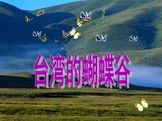 台湾的蝴蝶谷 (4)