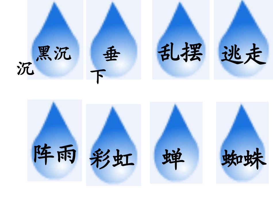 人教版二年级下册《雷雨》课件_第3页