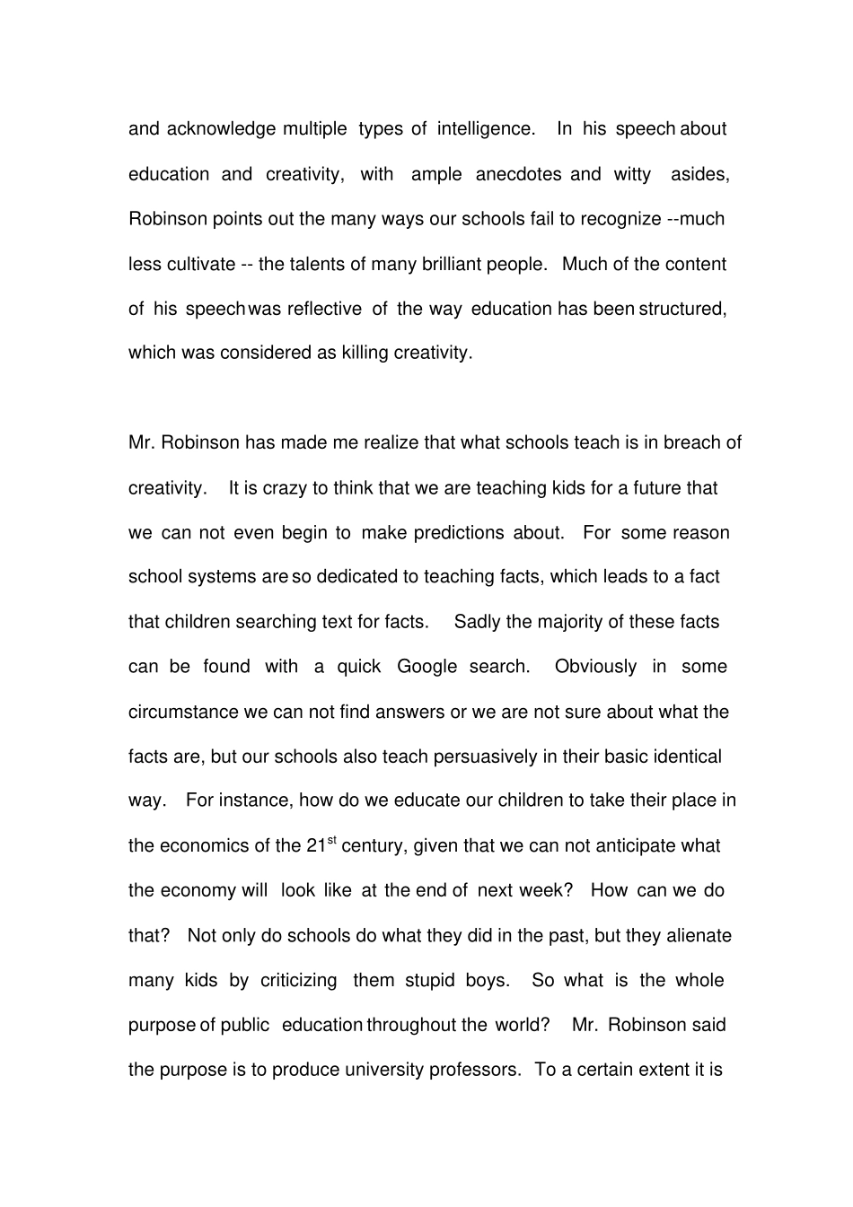 中小学教育扼杀学生的创造力SchoolsStifleCreativity_第2页