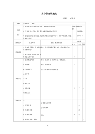 快速跑2、排球