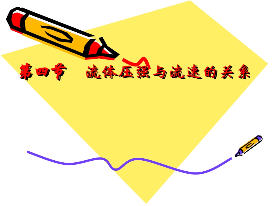 _流体压强与流速的关系_第1页