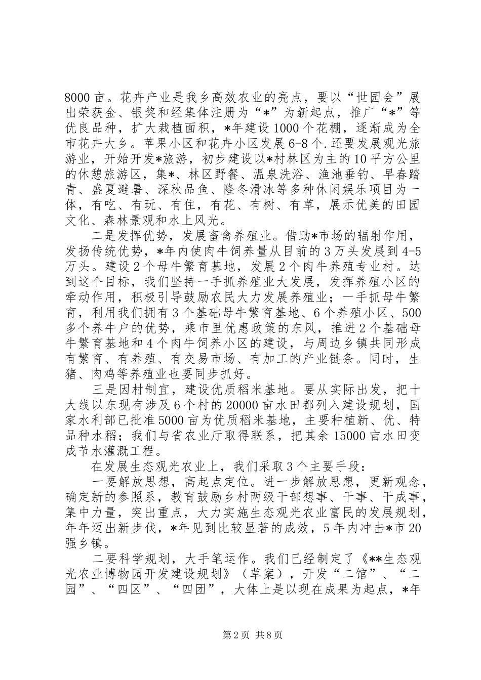 乡政府工作计划_第2页