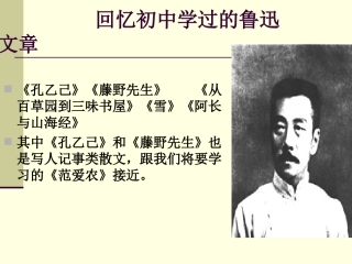 上课用《范爱农》ppt课件(修改)