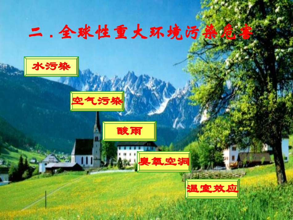 【环境课件】环境与环境污染_第3页