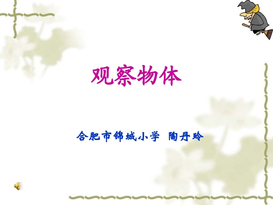 陶丹玲观察物体_第1页