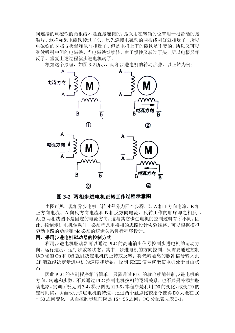 PLC实现步进电机的正反转和调整控制_第2页