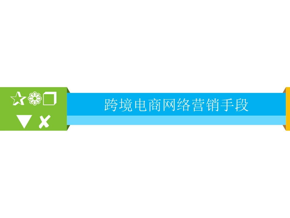 8.跨境电商网络营销手段_第1页