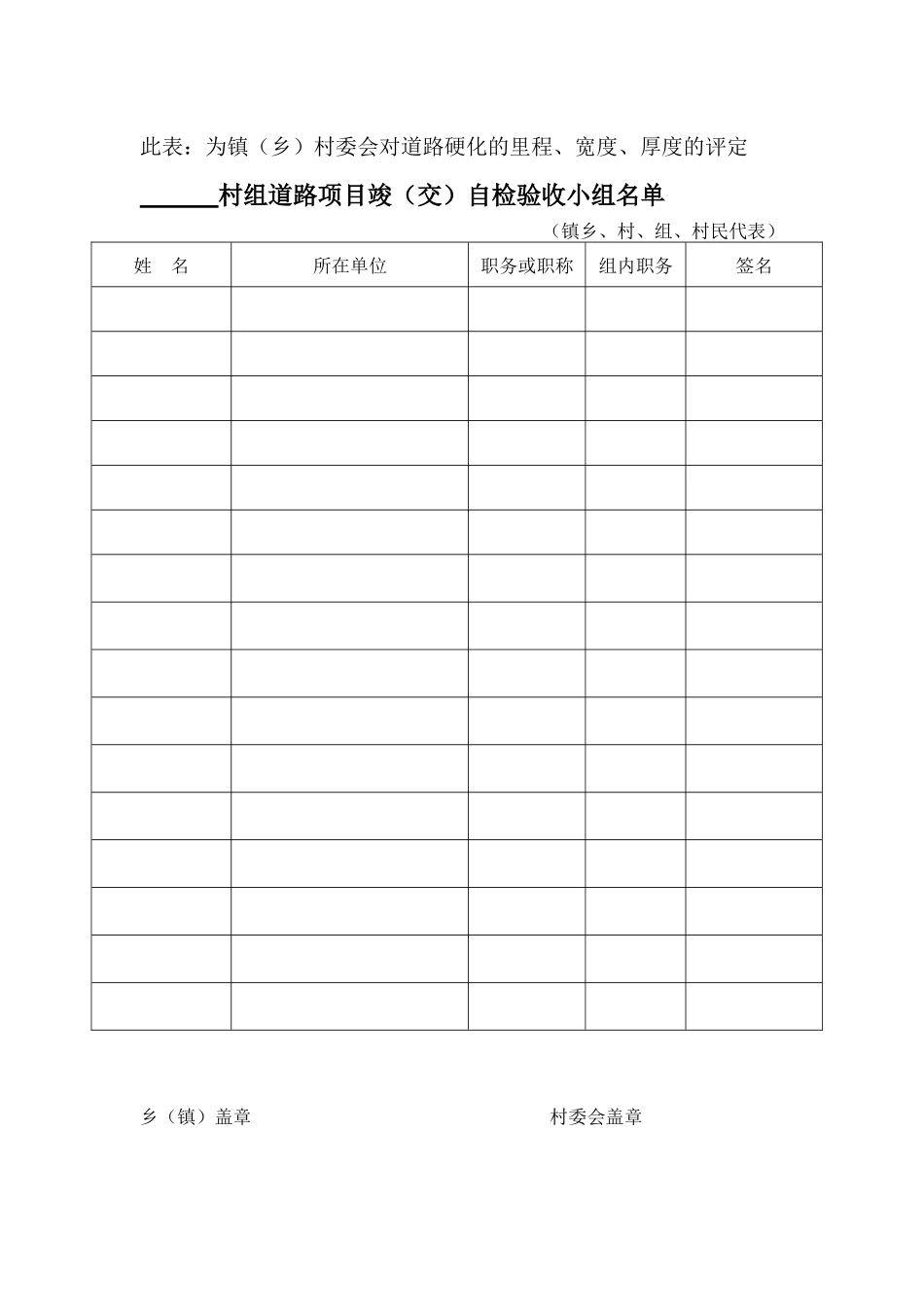 通组公路工程竣工验收阶段资料_第2页