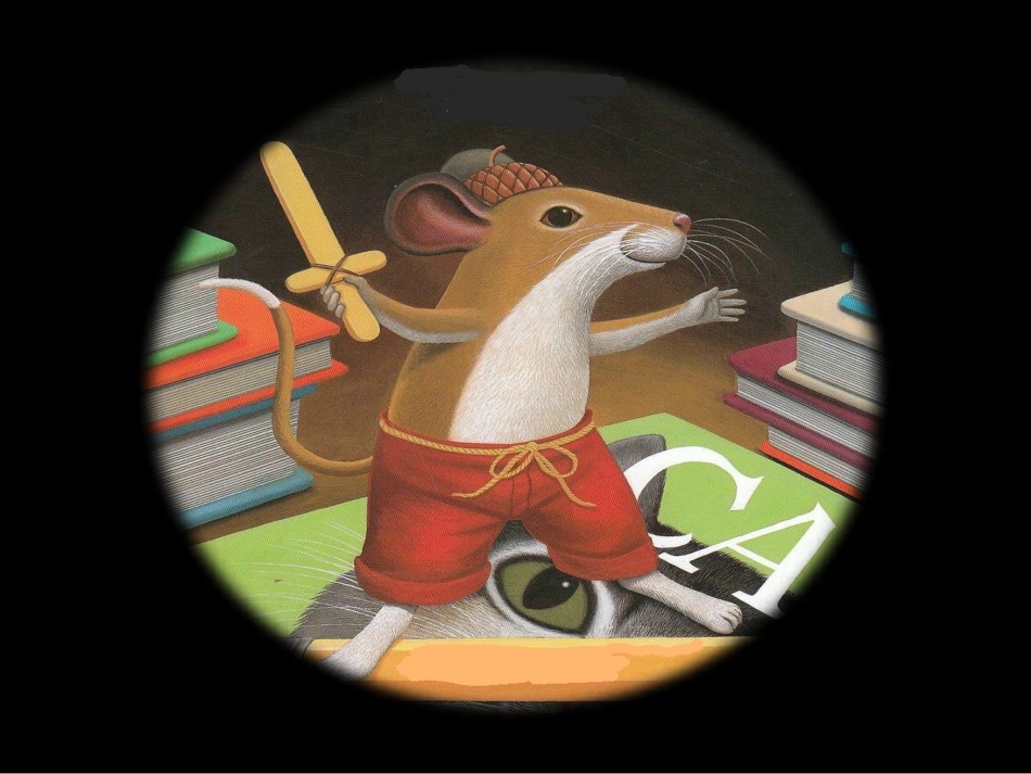 《图书馆老鼠》(绘本原文课件)_第3页