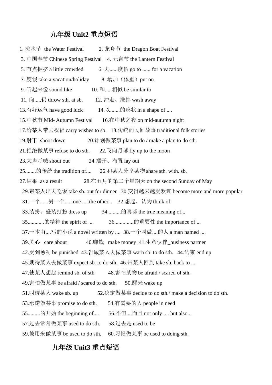 1-5单元短语_第2页