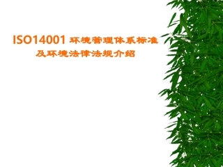 ISO14001标准