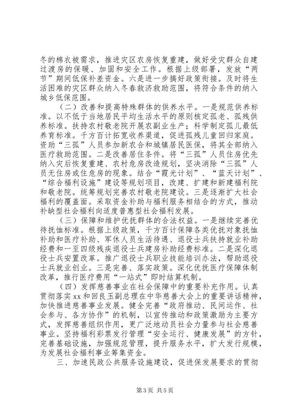 XX年市民政局工作规划_第3页