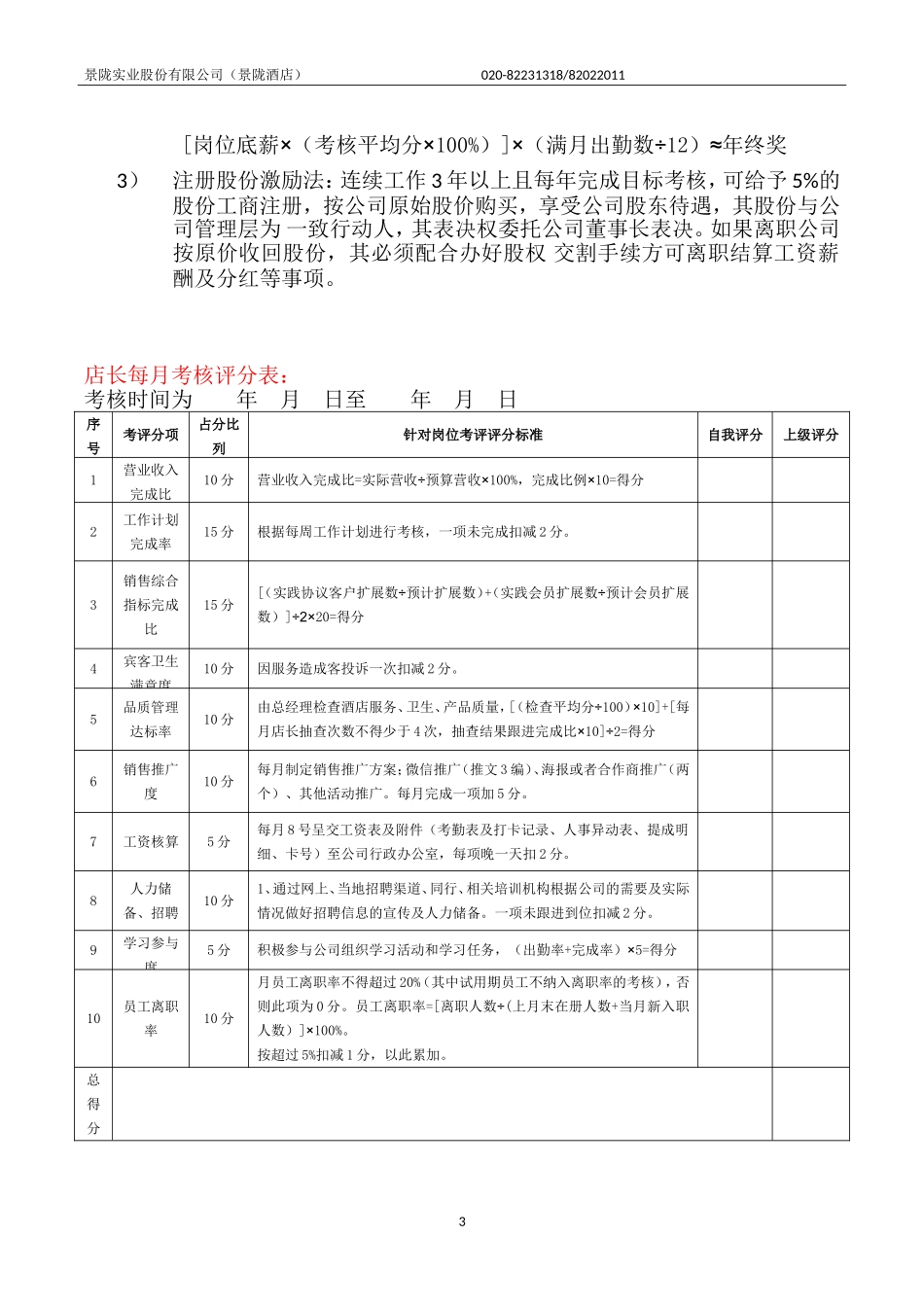 2018年绩运营效考核激励方案_第3页