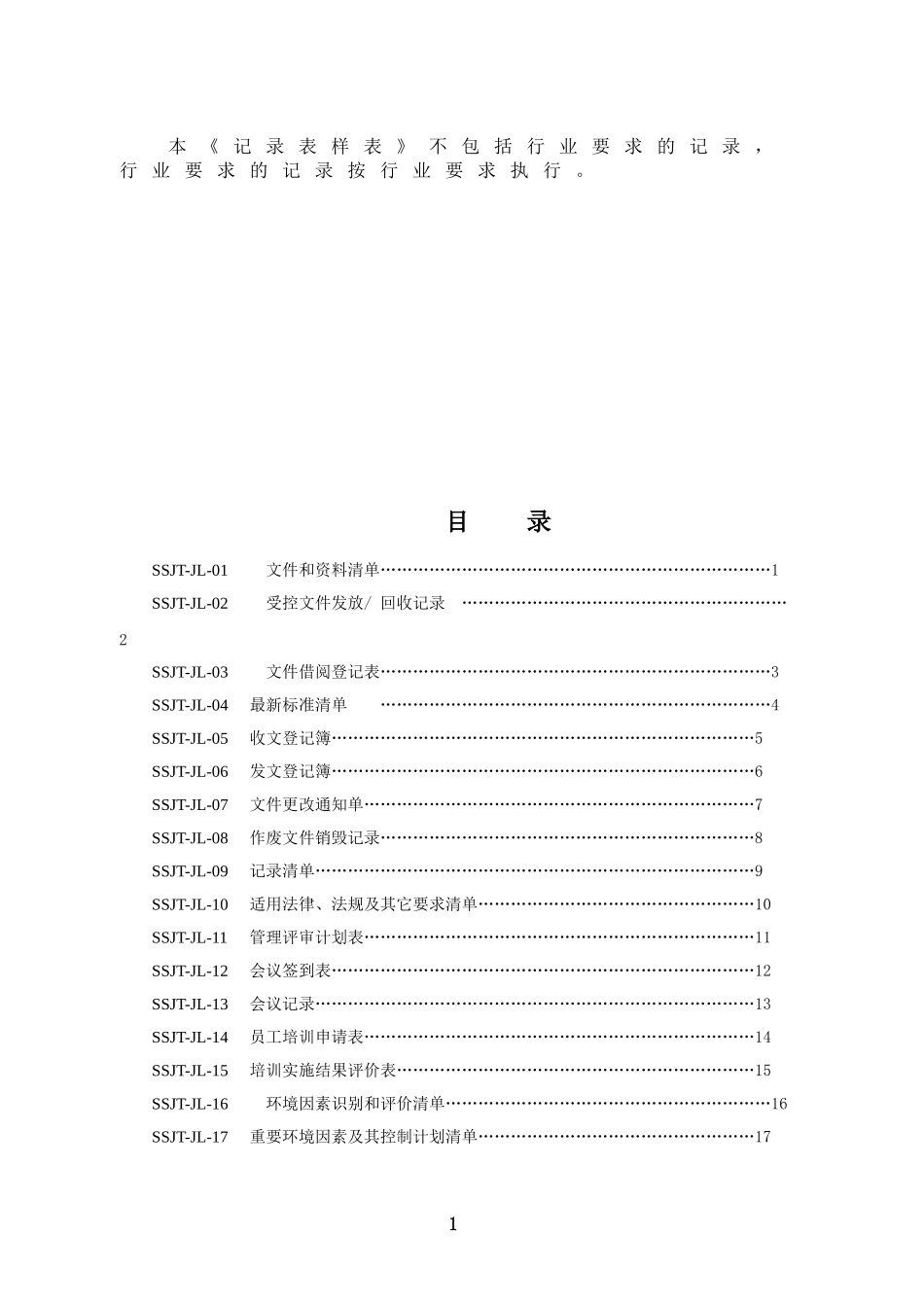 三合一体系记录表样本_第2页