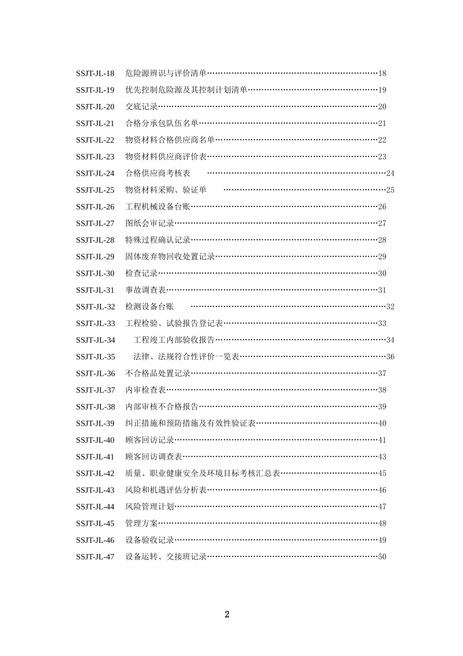 三合一体系记录表样本_第3页