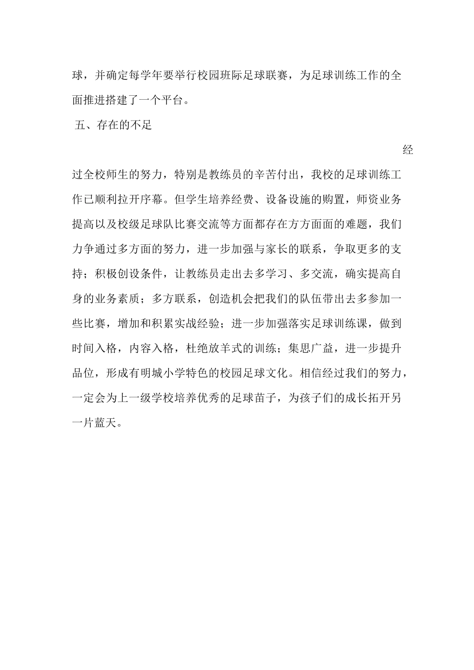 足球训练工作总结_第3页