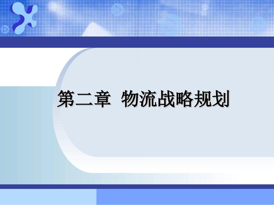 物流系统规划及其分析设计课件2 物流战略规划_第1页