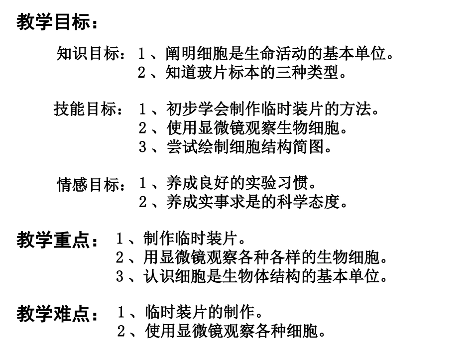 一 观察细胞_第2页