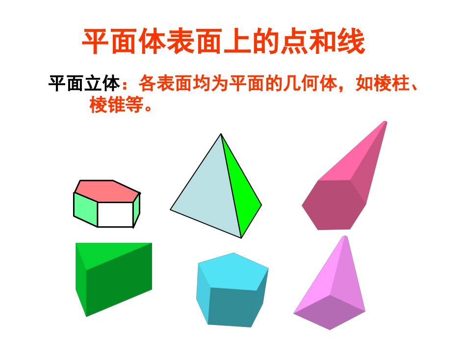 5.1回转体及平面立体其表面上的点和线1_第3页