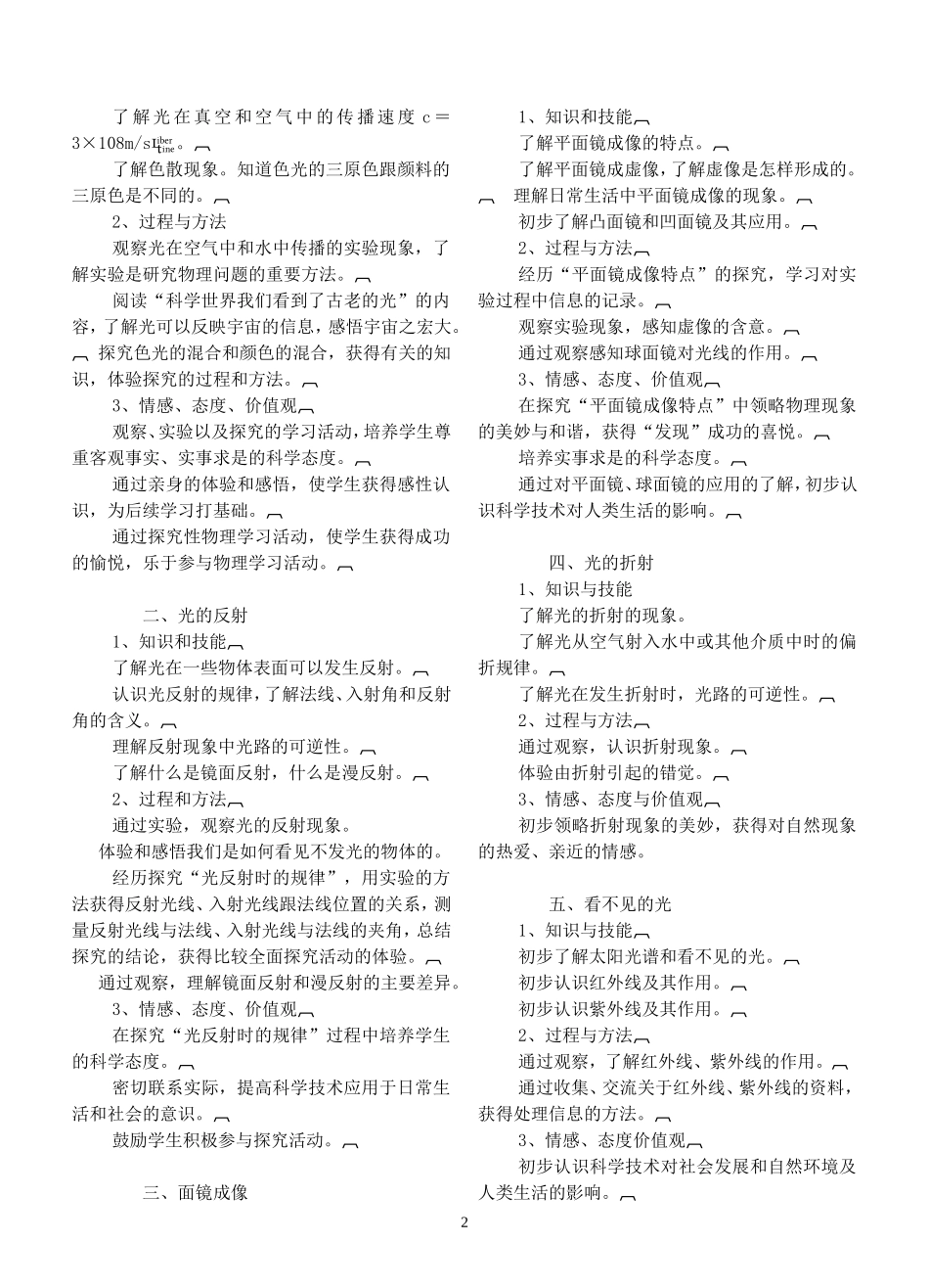 物理各节三维目标_第2页