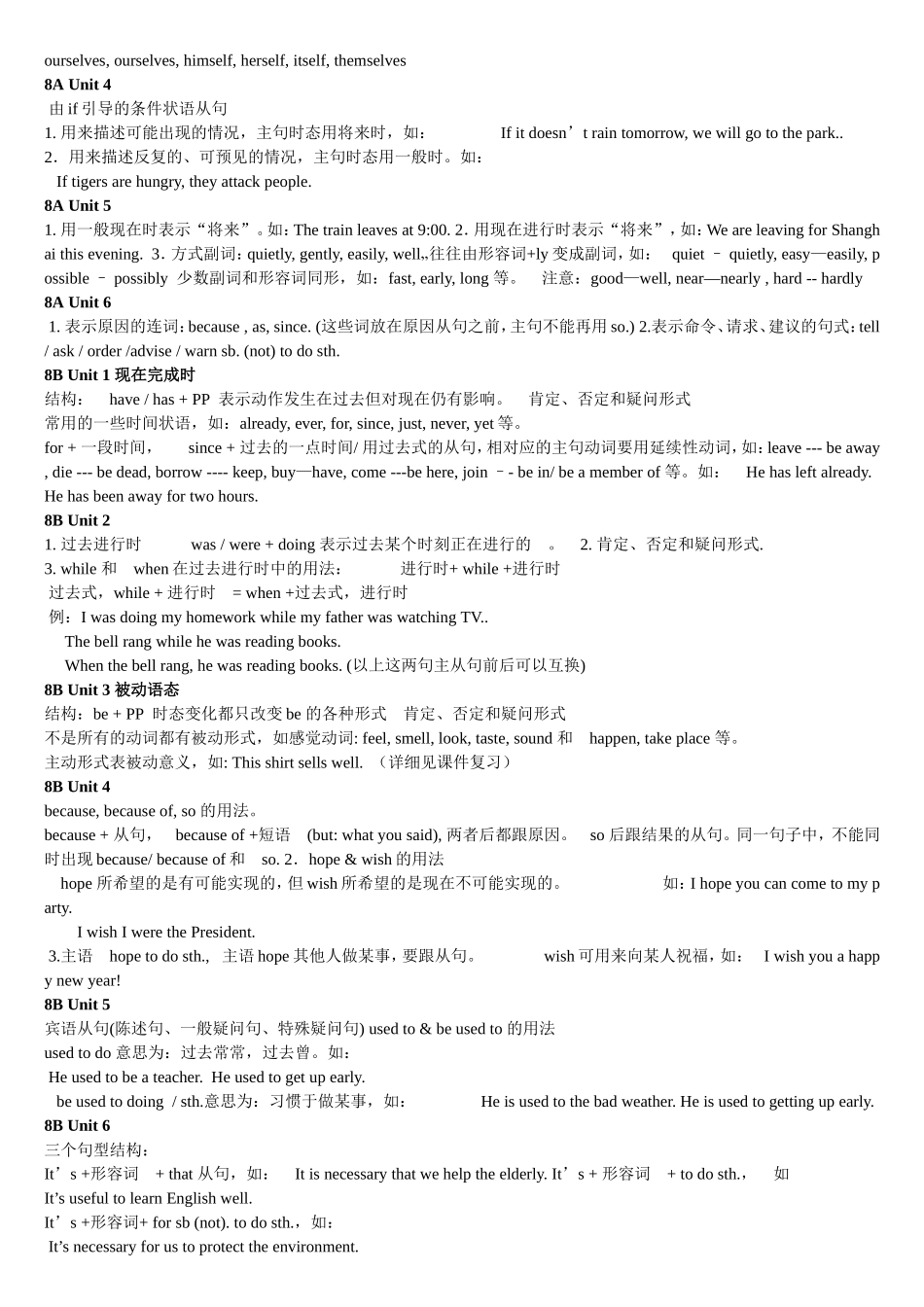 牛津初中英语语法汇总_第3页