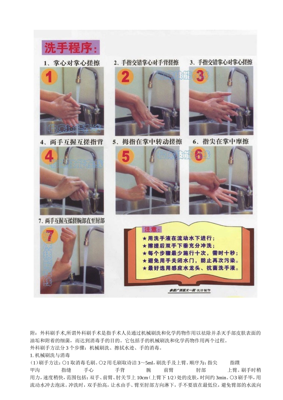 七步洗手法、图_第3页