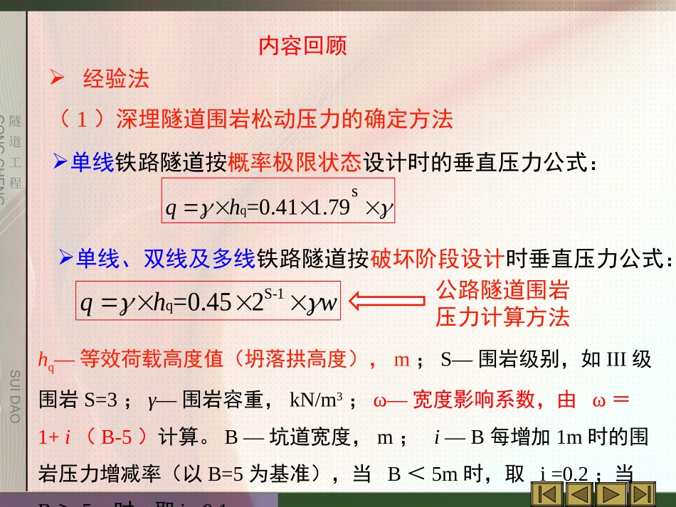 隧道工程第六章隧道施工方法(1)_第1页