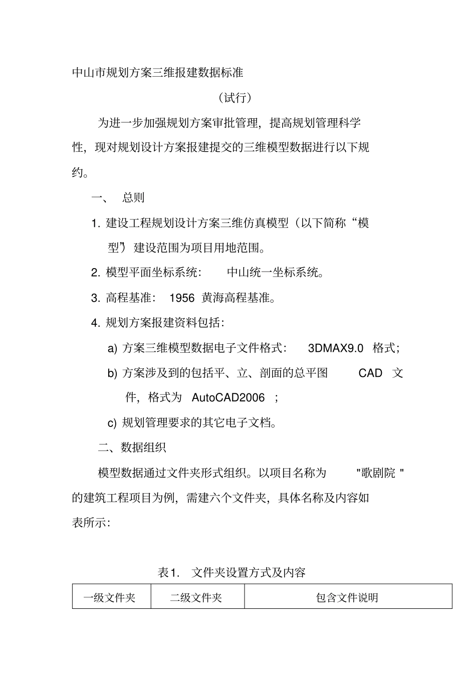 中山规划方案三维报建数据标准_第1页