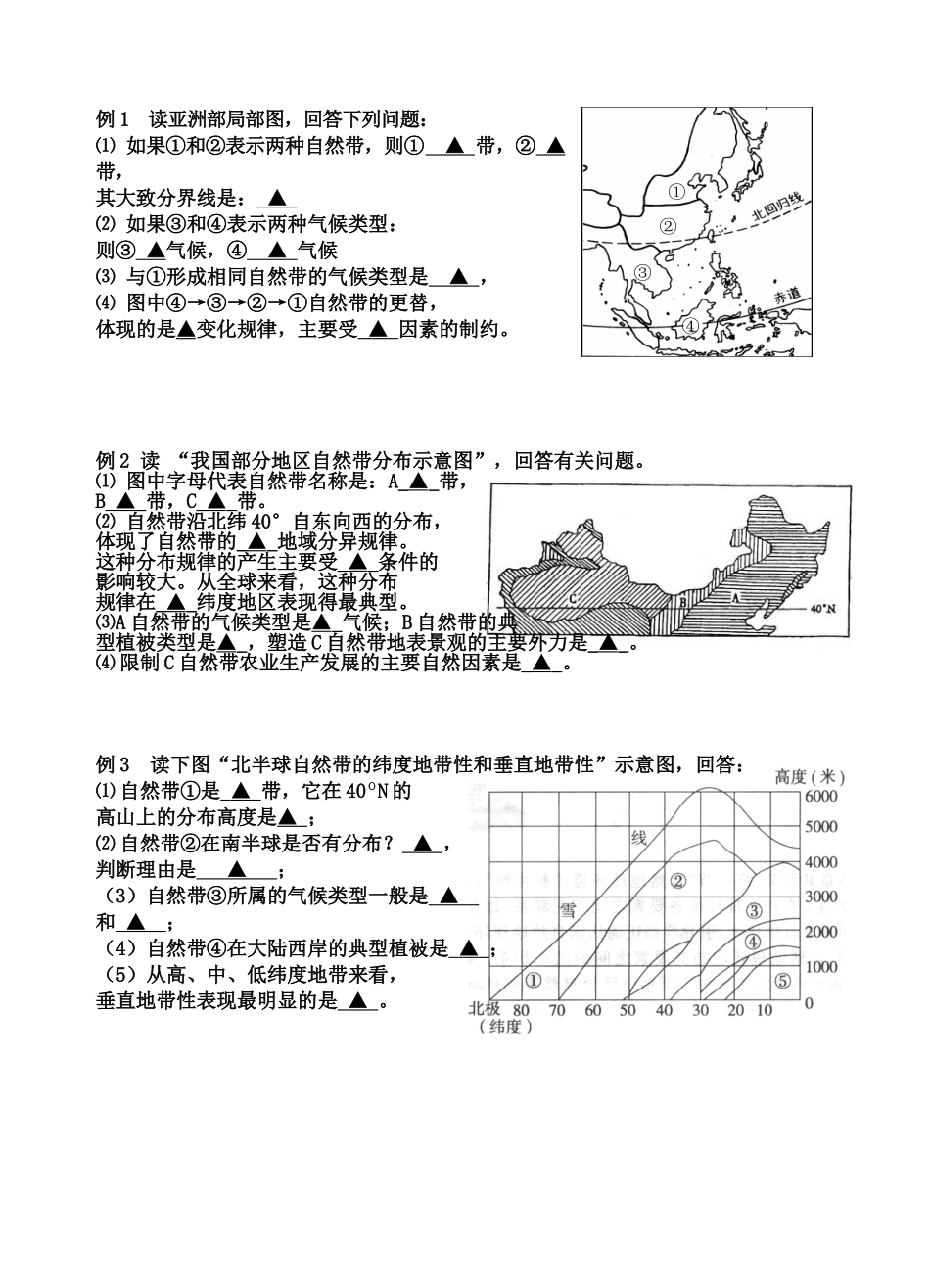自然带分布图_第2页