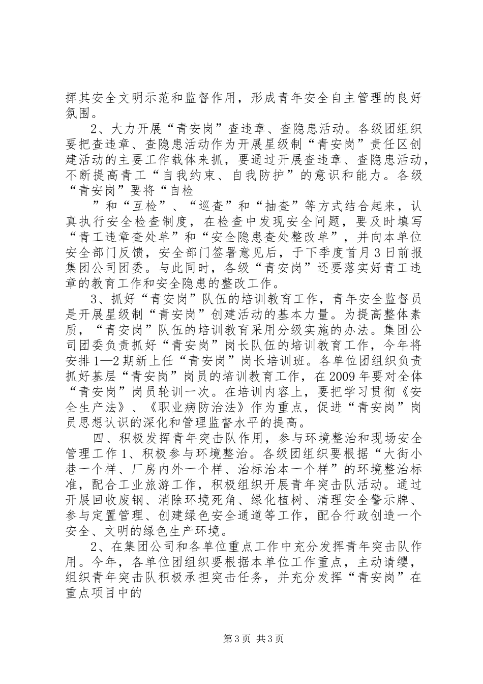 团委青年安全工作计划_第3页