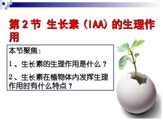 上课_生长素的生理作用[1]