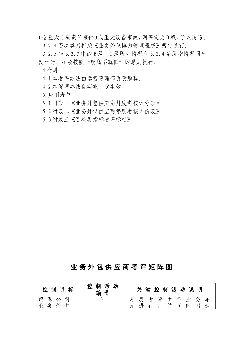 业务外包供应商考评办法_第2页