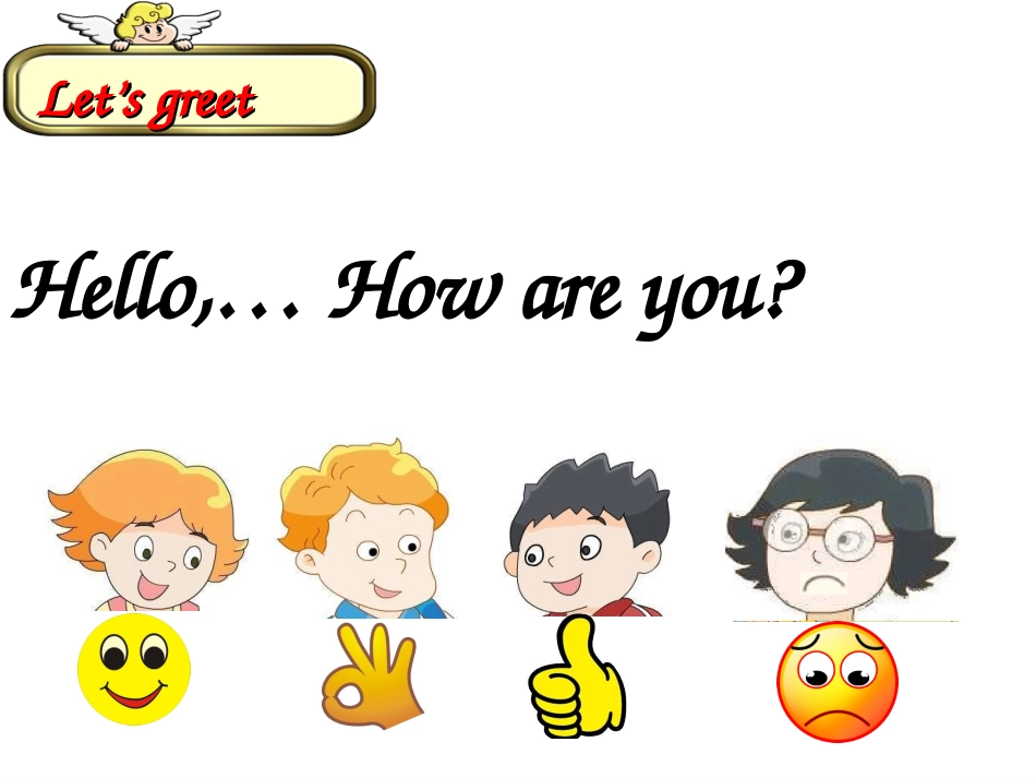 译林版英语4B_unit8_How_are_you(story_time)课件_第3页