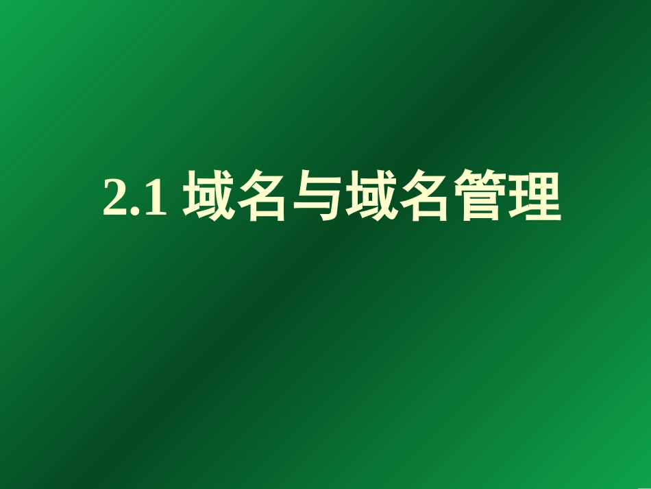 域名与域名管理_第2页