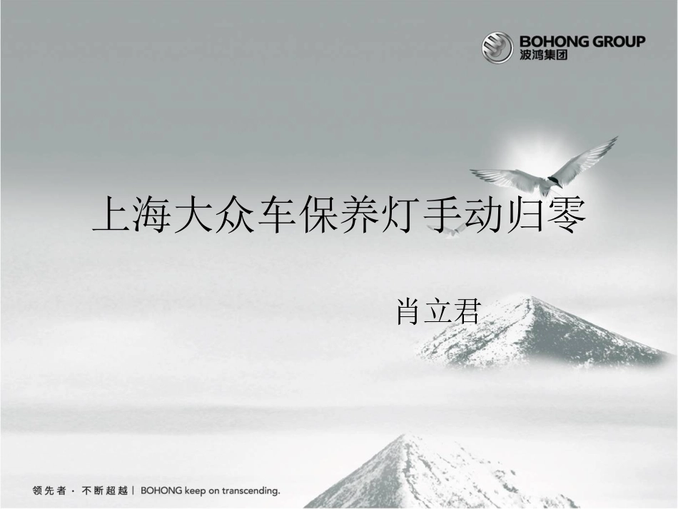 上海大众保养灯归零_第1页