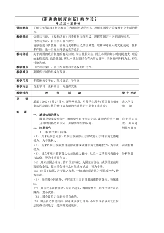 英国君主立宪制设计 (2)