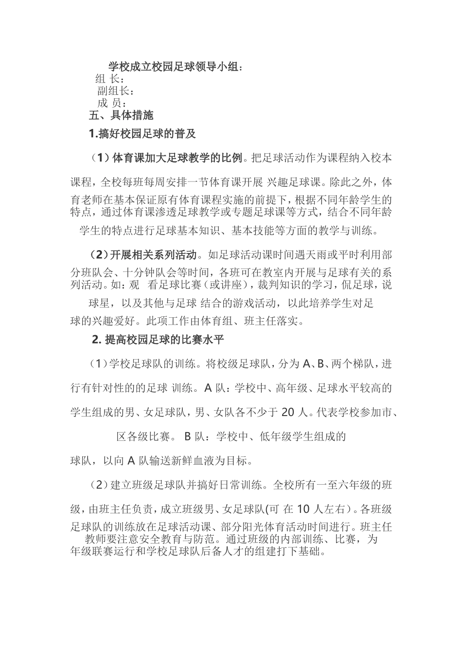 足球工作三年规划_第2页